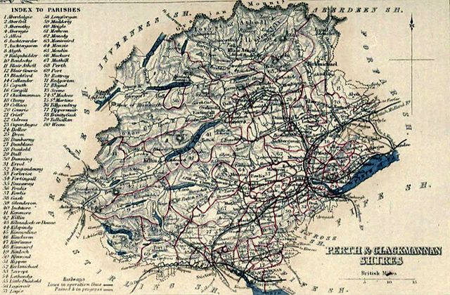 Perthshire Map